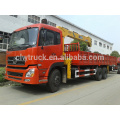 Dongfeng Tianlong truck with crane 10 ton sale in Peru